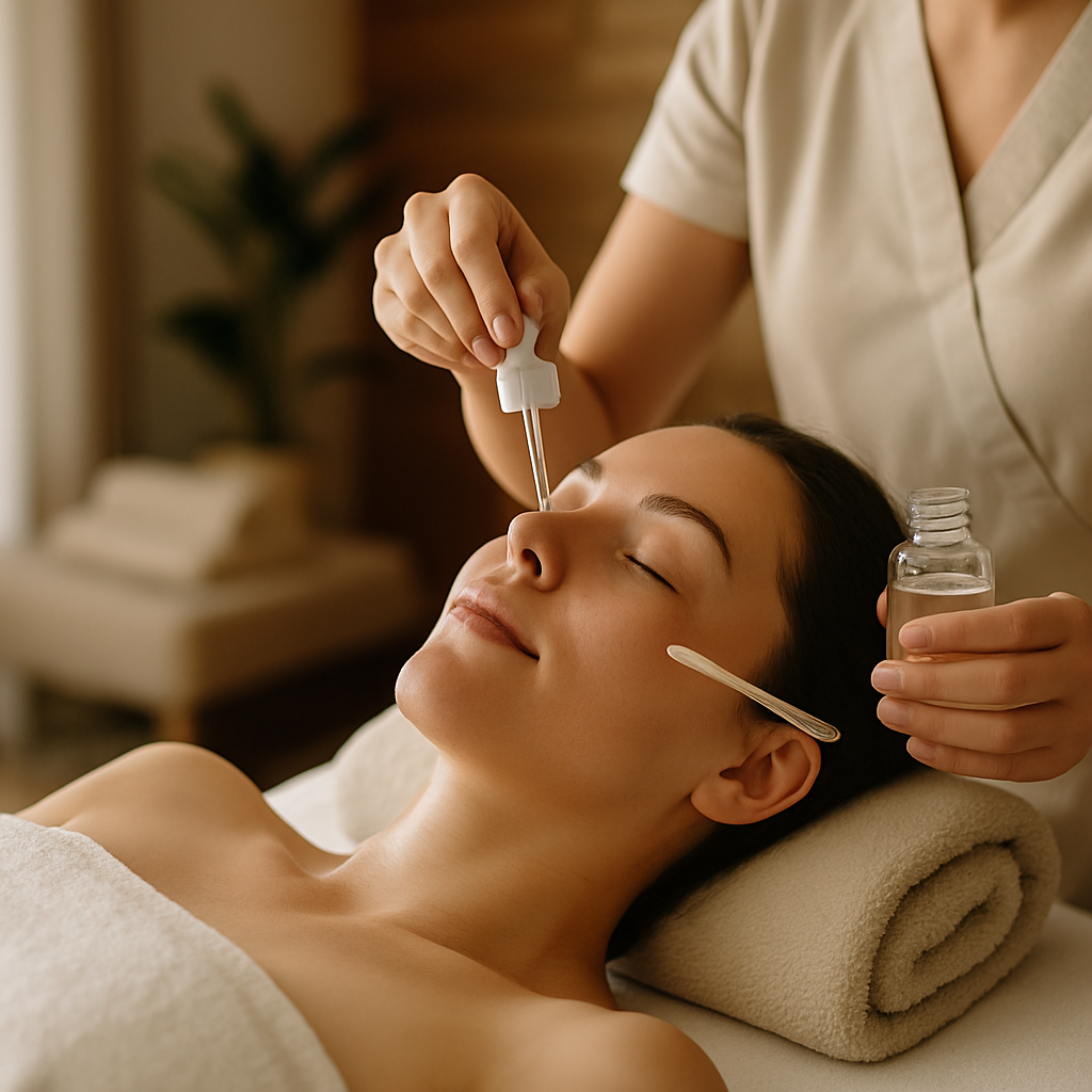 Gesichtsbehandlungen für strahlende Haut in Wellnesshotels NRW